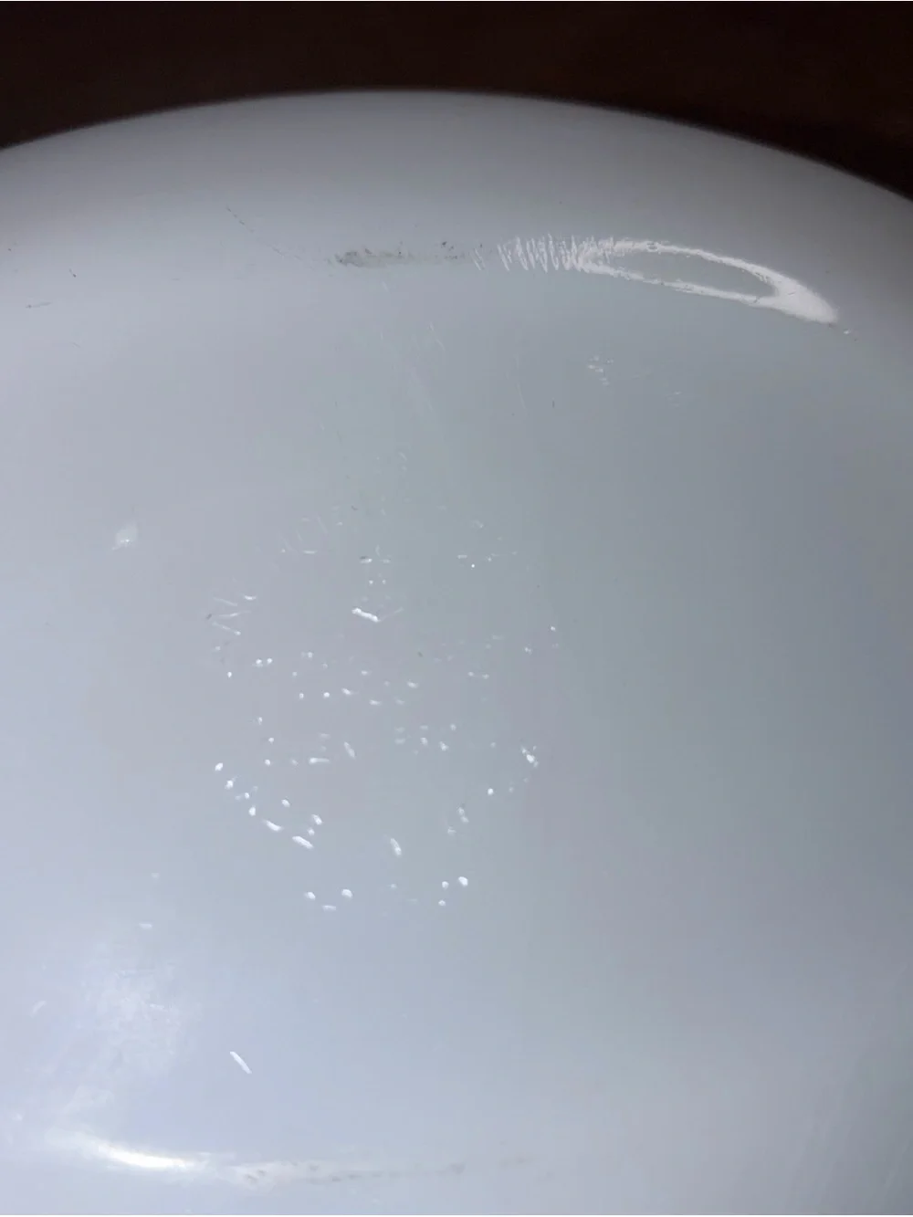 FIRE-KING Gingham Flowers Casserole Dish 1.5QT Milk Glass Vintage Anchor Hocking